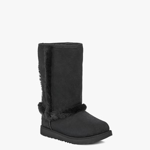 Ugg Hadley II Waterproof Tall Kids All-Weather Boots Black (5204DCTWK)